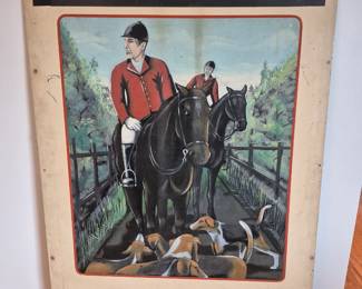 Vintage Tin English Inn sign