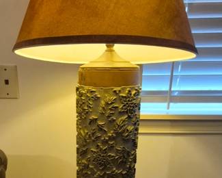 Antique Wall paper roller lamp