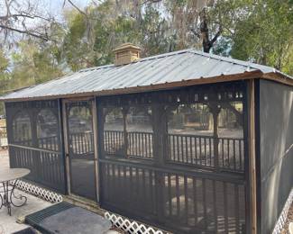 Screened Gazebo