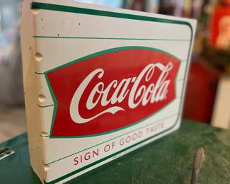 Coca Cola Flange Sign