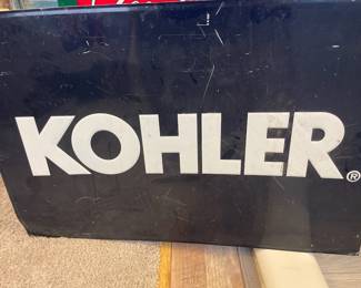 Metal Kohler Sign