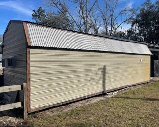 Portable building 12x30 tiny home finished
