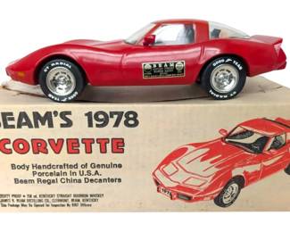 Beams 1978 Corvette Decanter