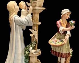Goebel German Floral Garden Figurines