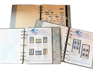 Collectible Stamps In Binders