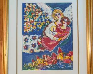 Angel AP HS Framed Artwork By Zamy Steynovitz