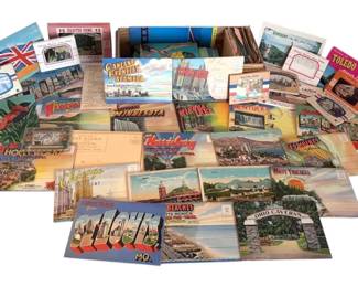 Vintage Travel Postcards