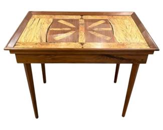 Handcrafted Wooden Side Table