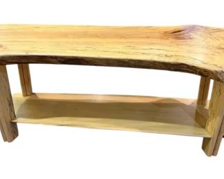 Handcrafted Wooden Coffee Table