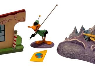 Barbershop, Planet X,  Duck Dodgers Looney Tunes Scapes