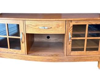 Amish Made Wooden Credenza