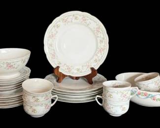 Porcelain Floral China Made In Vienna Austria