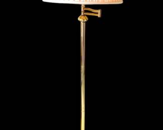 Gold Toned Floor Lamp