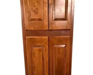 Dark Brown Wooden Shelving Unit