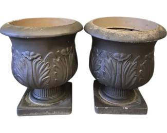2 Urn Style Planters
