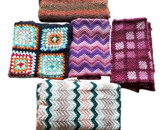 5 Afghan Blankets