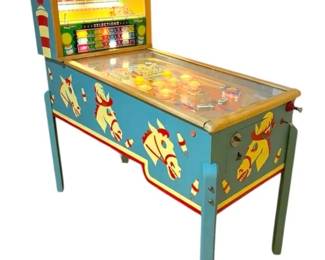 1951 Spark Plugs Pinball Machine  Works