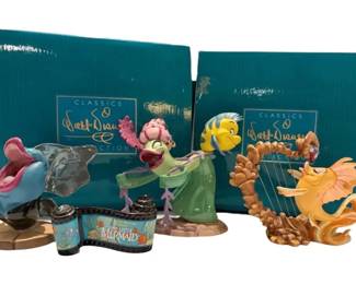 The Little Mermaid Disney Classics Collection Fish Figurines