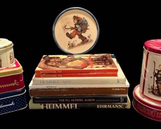 M.J. Hummel Collectors Edition Books  Metal Tins