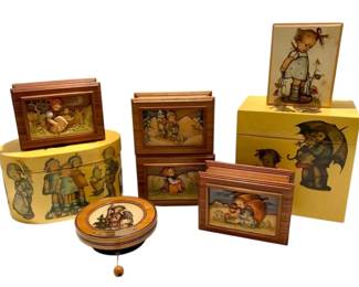 Goebel Hummel Music Boxes  More
