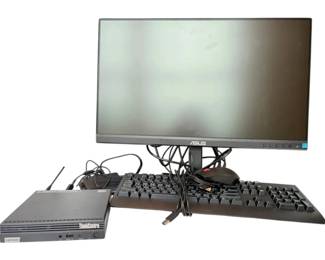 Lenovo ThinkCentre M75Q Gen2 With 16GB RAM Including Monitor, Keyboard,  Mouse