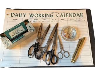 Calendar, Gold Plated Pen, Paper Weight,  More