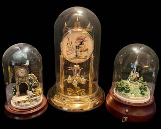 The Mail Is Here Clock Tower, Music Box,  More Hummel Display Decor