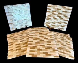 12 x12  Sheets Of Glass Mosaic Tiles 9ct