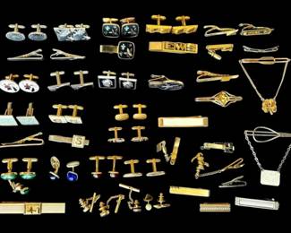 Cufflinks, Tie Clips, And Lapel Pins
