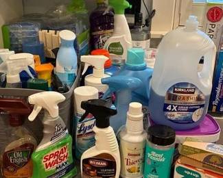 cleaning supplies