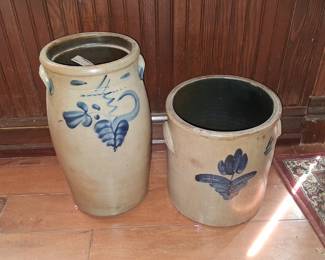 Stoneware crocks