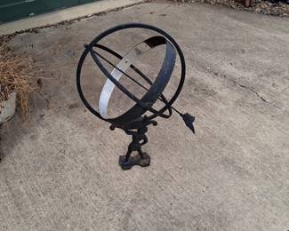    +4 This item is a vintage Swedish Atlas armillary sundial
