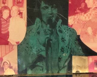 One of a kind art collage  