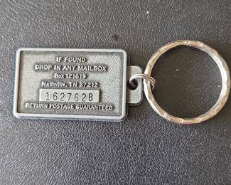 KeySafe Return Mail Keychain  Nashville, TN