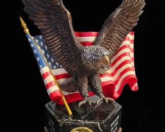Bradford Exchange Pride of America Veterans Tribute Sculpture second image