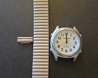 Reiken Talking Radio Controlled Watch with Broken Band