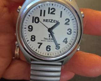 Reizen Talking Radio Controlled Watch