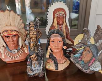 Universal Statuary Corp. Native American Figurines Collection