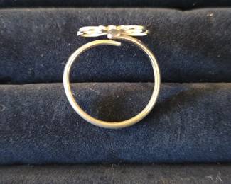 Sarah Coventry GoldTone Openwork Butterfly Ring second image