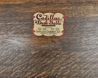 Cadillac DeskTable by Cadillac Cabinet Co. fifth image