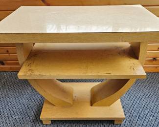 Art Deco Oak Side Table