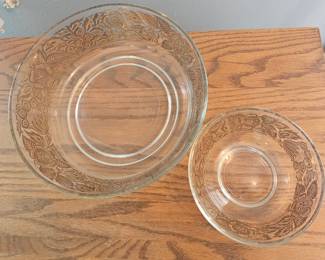 Georges Briard "Floral" Serving Bowl Set