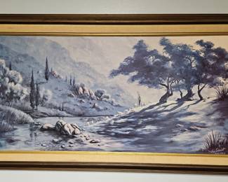 Joy Schmidt The Lord is My Shepherd Landscape Painting