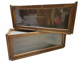 Antique Oak Barrister Bookcase Stack  MACEY