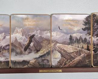 On Eagles Wings Inspirational Plate Collection