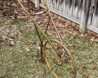 Vintage Single Wheel Hoe Cultivator
