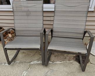 Nuu Garden Outdoor Rocking Chairs Set of