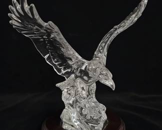 Princess House The Bald Eagle Crystal Sculpture second image