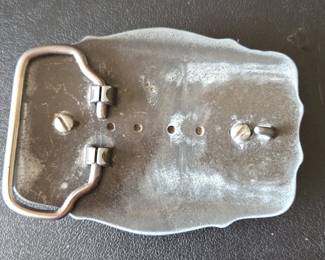 Vintage Western Eagle Turquoise Belt Buckle second image