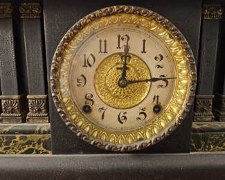 Seth Thomas Adamantine Grecian Mantel Clock second image